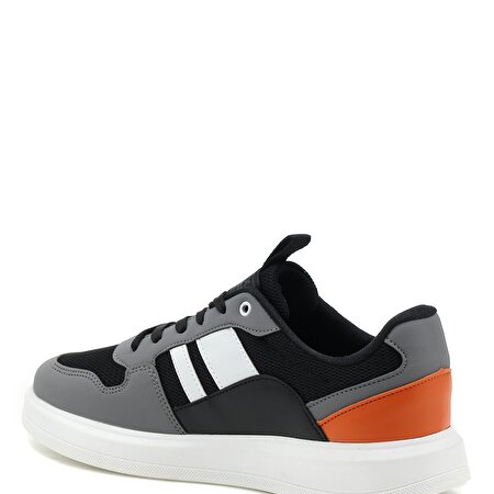 DUSTIN PU 2FX Siyah Erkek Sneaker_2