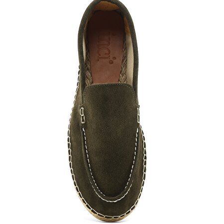 PEU 2FX Haki Erkek Loafer Ayakkabı_5