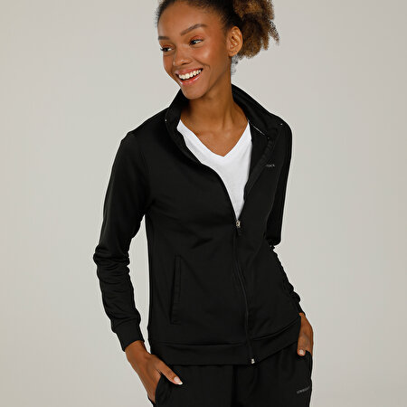 MARY TRACK SUIT 2FX Siyah Kadın Eşofman_3