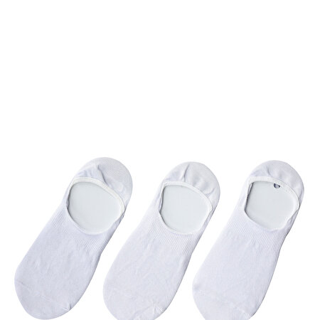 KAPALI 3 LU SUBA-M 2FX Beyaz Erkek Çorap