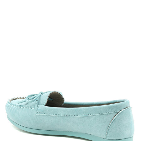 DS20054 2FX Mint Kadın Loafer Ayakkabı_2
