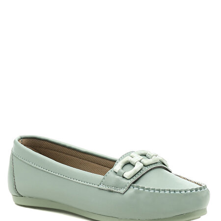 DS22008 2FX Mint Kadın Loafer Ayakkabı