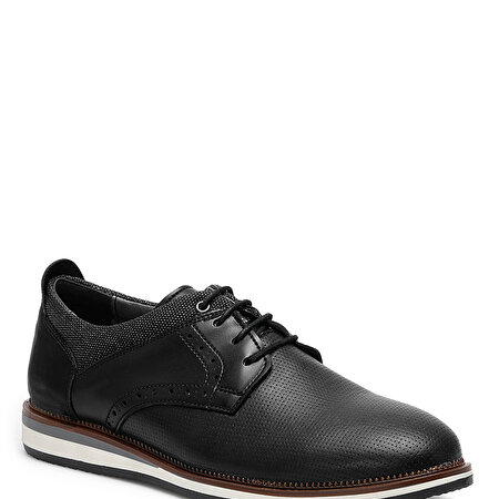 9852 2FX Siyah Erkek Klasik Ayakkabı