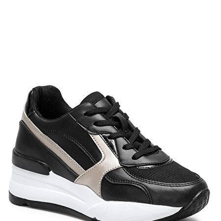 22S-021 2FX Siyah Kadın Sneaker