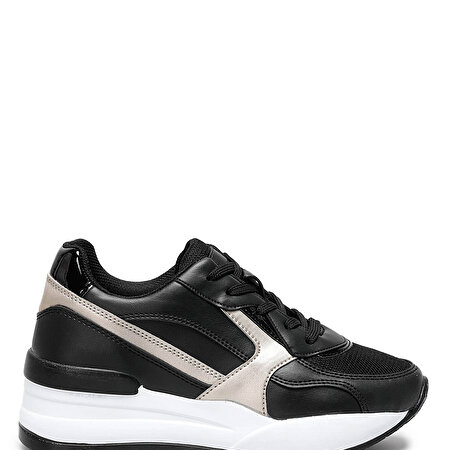 22S-021 2FX Siyah Kadın Sneaker_1