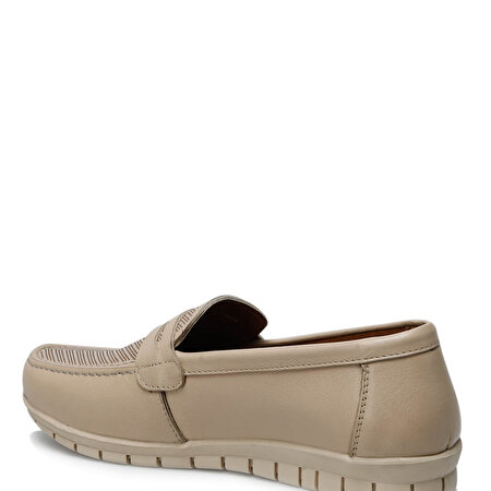 103662.Z2FX Bej Kadın Loafer Ayakkabı_2