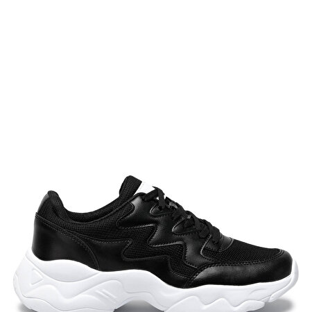 TRX22S-103 2FX Siyah Kadın Sneaker_1