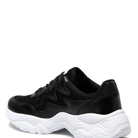TRX22S-103 2FX Siyah Kadın Sneaker_2