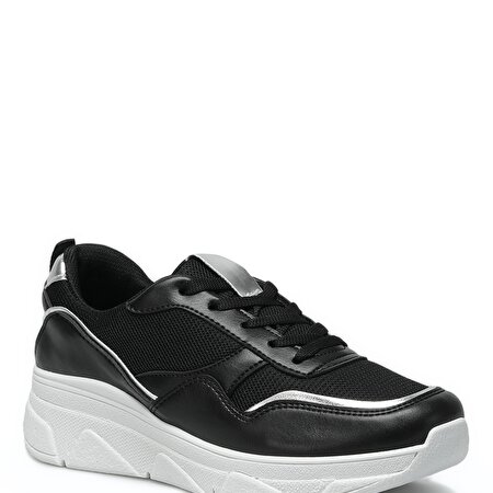 CS22010 2FX Siyah Kadın Sneaker