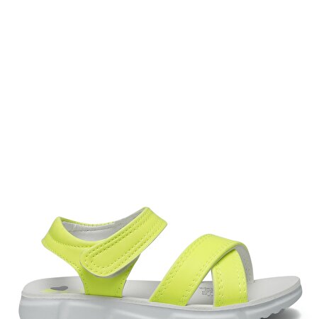 VELMA 2FX Neon Sarı Kız Çocuk Sandalet_1