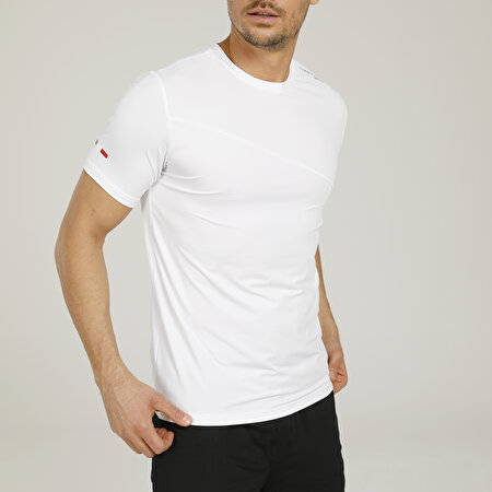 CT1158 RENATO SLOGAN T-SH  Erkek Kısa Kol T-Shirt
