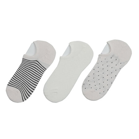 MIX 3 LU SNEAKER PTK-W 2F  Kadın Çorap