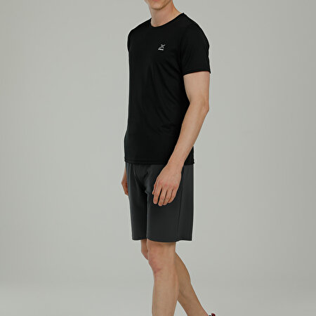 SN225 BASIC PES C NECK T-  Erkek Kısa Kol T-Shirt_2