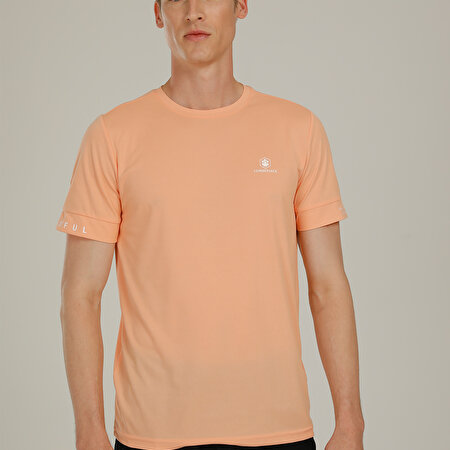 CT1197 PAUL LABEL T-SHIRT  Erkek Kısa Kol T-Shirt