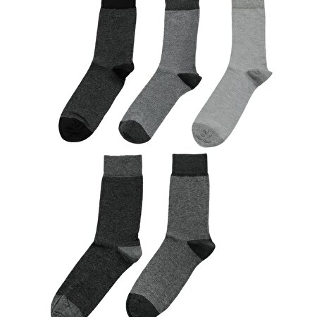 CIZGI 5 LI SKT-M 2PR  Erkek Soket Çorap