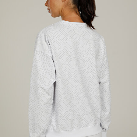CT1308 CLARA AOP SWEATSHI  Kadın Sweatshirt_1