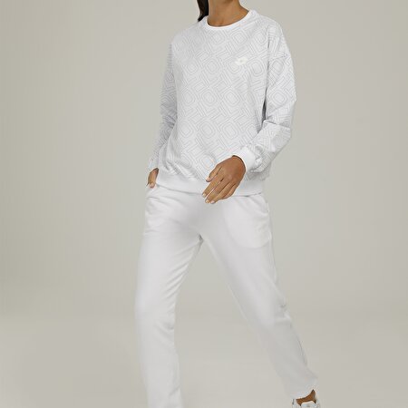 CT1308 CLARA AOP SWEATSHI  Kadın Sweatshirt_4