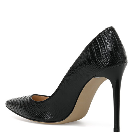 SUNDE 6 2PR Siyah Kadın Topuklu Ayakkabı_2