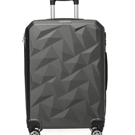 HEXAGON-O  2FX Antrasit Unisex Orta Boy Valiz