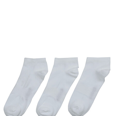 MAXY 3LU PATIK 2FX Beyaz Erkek Çorap