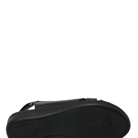 103813.Z2FX Siyah Kadın Comfort Sandalet_3