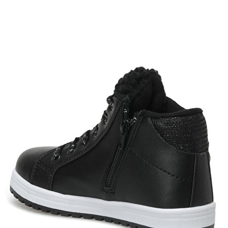 PELLİ.F 2PR Siyah Kız Çocuk High Sneaker_2