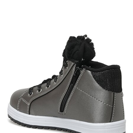 PELLİ.F 2PR Gümüş Kız Çocuk High Sneaker_2