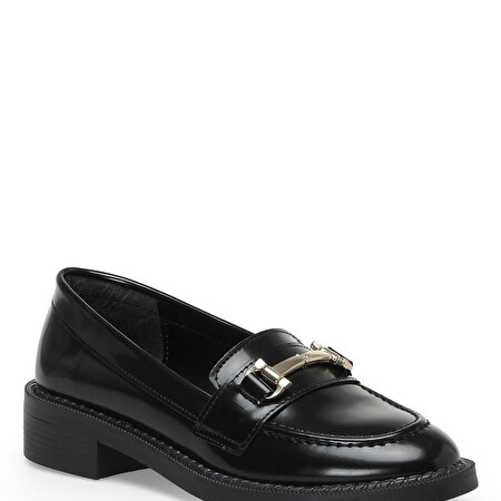 22K-012 2PR Siyah Kadın Loafer