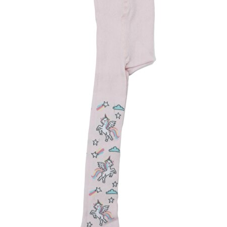 MAGIC UNICORN TIGHTS-G 2P Pembe Kız Çocuk Külotlu Çorap