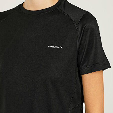 CT151 MARIA PES T-SHIRT 2 Siyah Kadın Kısa Kol T-Shirt_3