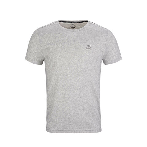 Kinetix Severus T Shirt Gri Mel Erkek T Shirt 100380725 Flo