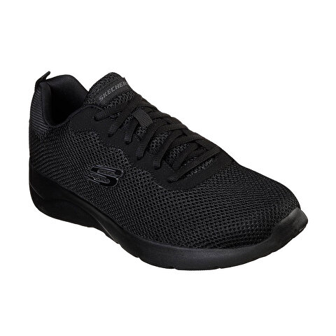Skechers Dynamight 2 0 Rayhill Siyah Erkek Yuruyus Ayakkabisi 100407228 Flo
