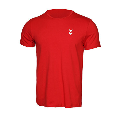 Hummel Hmlriton T Shirt S S Kirmizi Erkek T Shirt 100580744 Flo