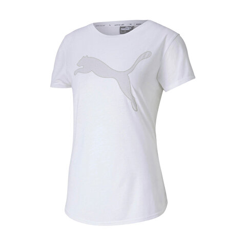 Puma Evostripe Tee Beyaz Kadin T Shirt 100583655 Flo