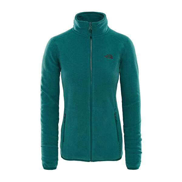 The North Face W 100 Glacier Full Yesil Kadin Ceket 100397810 Instreet