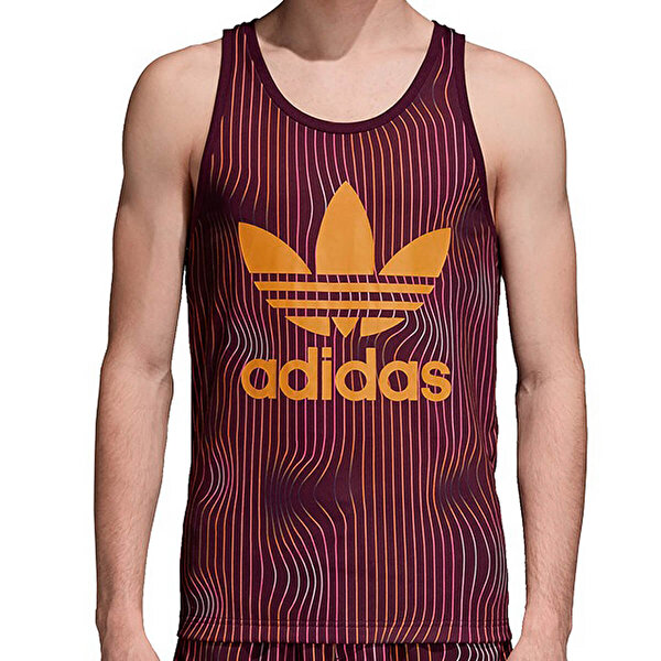 Adidas Trefoil Tank Bordo Erkek Atlet 100407964 Instreet