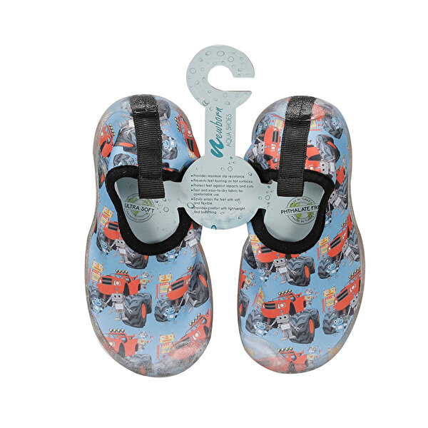 Newborn Naq2010 Aqua Trucky Mavi Erkek Cocuk Deniz Ayakkabisi 100446191 Instreet