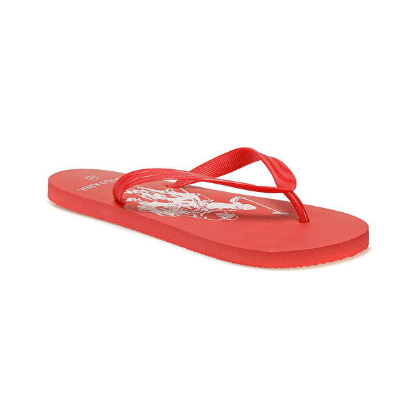U S Polo Assn Allyson Kirmizi Erkek Terlik 100371489 Instreet