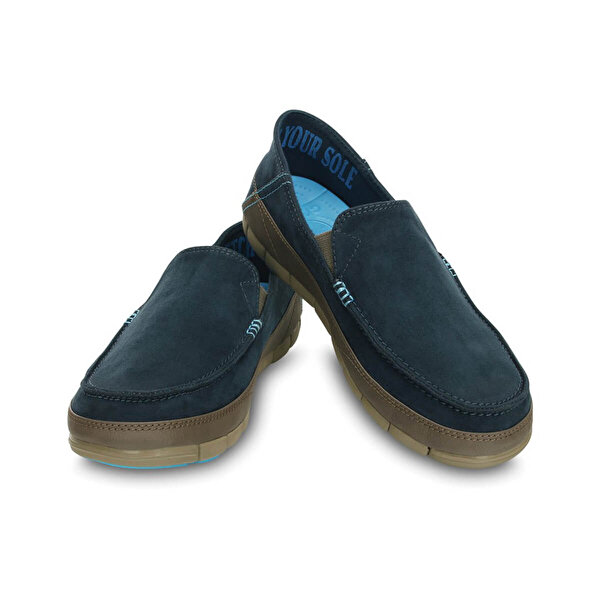 Crocs Stretch Sole Microsuede L Lacivert Erkek Loafer Ayakkabi 100529034 Instreet