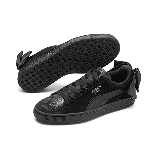Puma Suede Bow Galaxy Siyah Erkek Cocuk Sneaker 100516560 Instreet