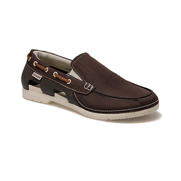 Crocs Beach Line Boat Slip On E Kahverengi Erkek Loafer Ayakkabi 100528454 Instreet
