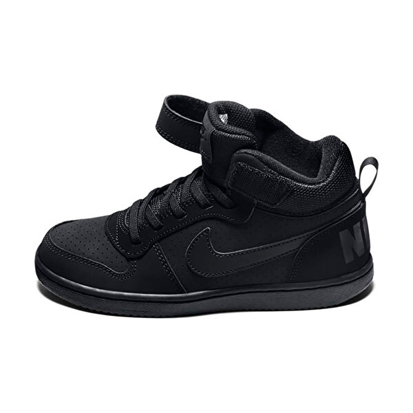 Nike Court Borough Mid Bp Siyah Erkek Cocuk Sneaker Hi 100268372 Instreet