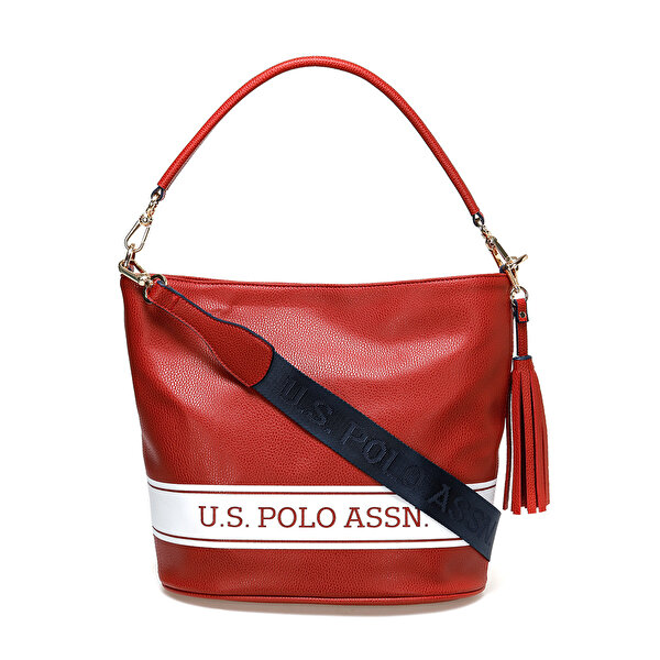 U S Polo Assn Us20268 Kirmizi Kadin Omuz Cantasi 100541537 Instreet