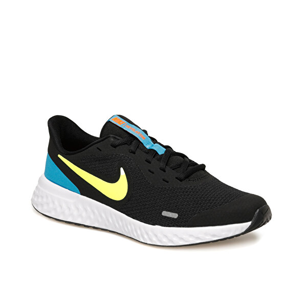 Nike Revolution 5 Gs Siyah Erkek Cocuk Kosu Ayakkabisi 100532521 Instreet