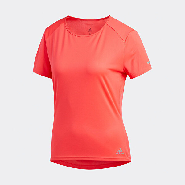 Adidas Run It Kirmizi Kadin Kisa Kol T Shirt 100575778 Instreet