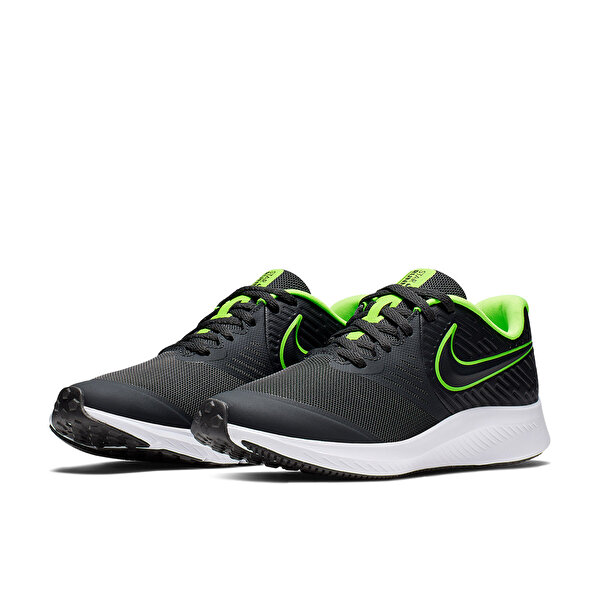 Nike Star Runner 2 Gs Siyah Erkek Cocuk Kosu Ayakkabisi 100532492 Instreet
