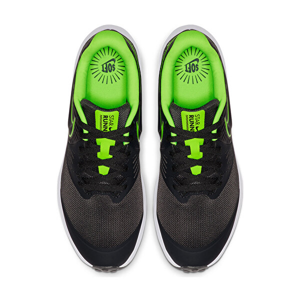 Nike Star Runner 2 Gs Siyah Erkek Cocuk Kosu Ayakkabisi 100532492 Instreet