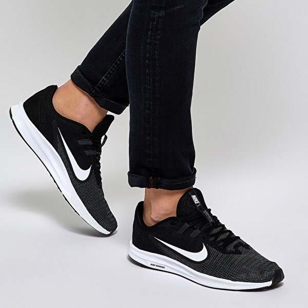 Nike Downshifter 9 Siyah Erkek Kosu Ayakkabisi 100451932 Instreet