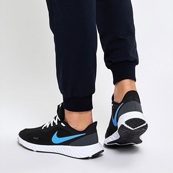 Nike Revolution 5 Siyah Erkek Kosu Ayakkabisi 100532489 Instreet