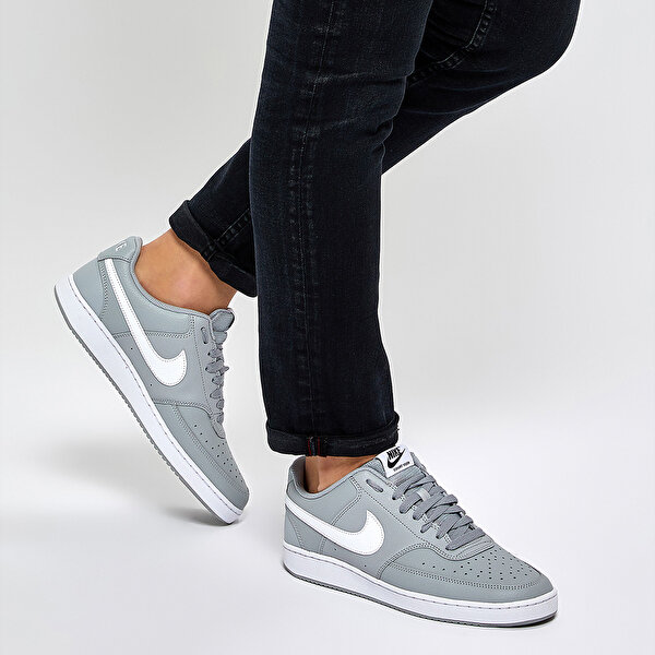Nike Court Vision Lo Gri Erkek Sneaker 100533735 Instreet